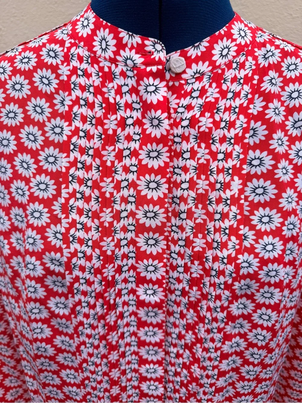 Tory Burch Cora Dress NWT Red Silk Dress Size 8